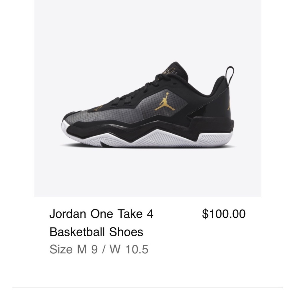 Jordan One Take 4 Basketball Shoes